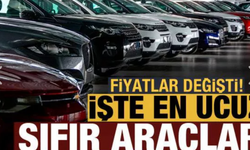 GÜNCEL En ucuz araçlar listesi! İşte marka marka son fiyatlar