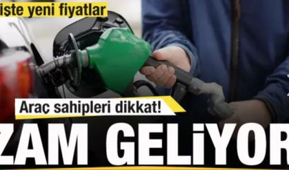 Benzin, Motorin ve LPG Zam Geliyor! İşte Güncel Fiyat ve Zam Miktarı