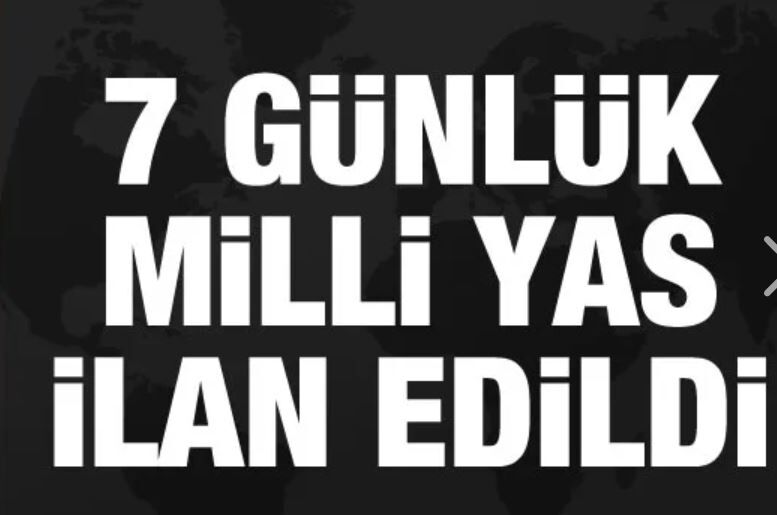 7 Günlük Milli Yas Ilan Edildi! Depremdeki Son Bilgiler, Yaralı Ve ...